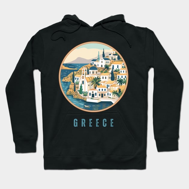 Greece Hoodie by Mary_Momerwids